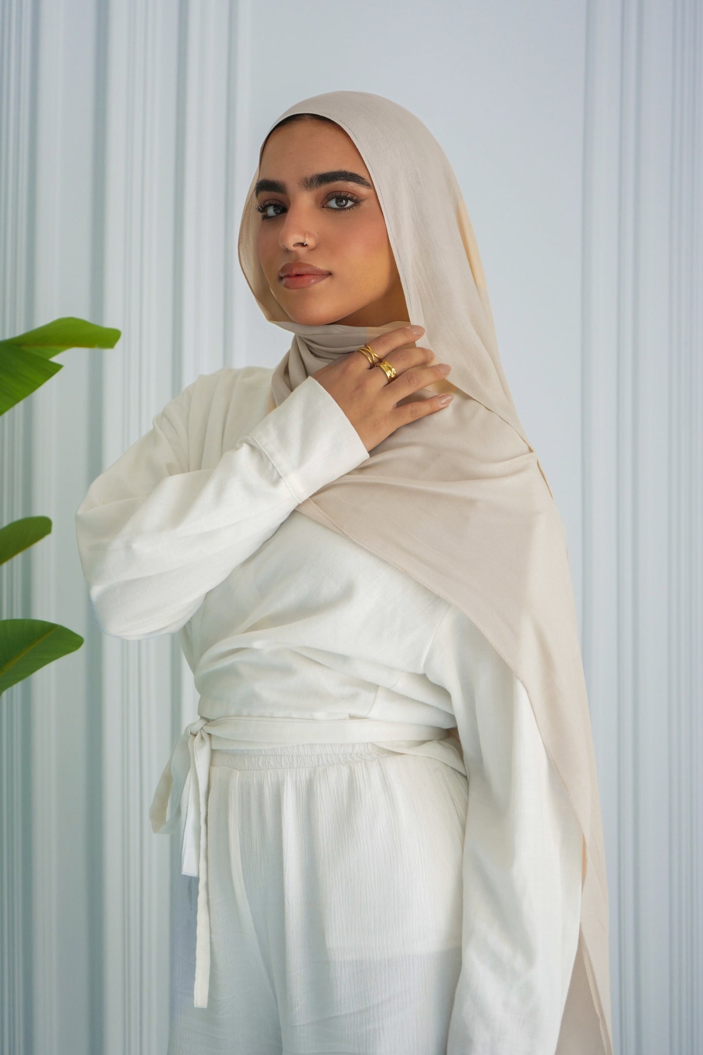 Modal Hijab - Nude
