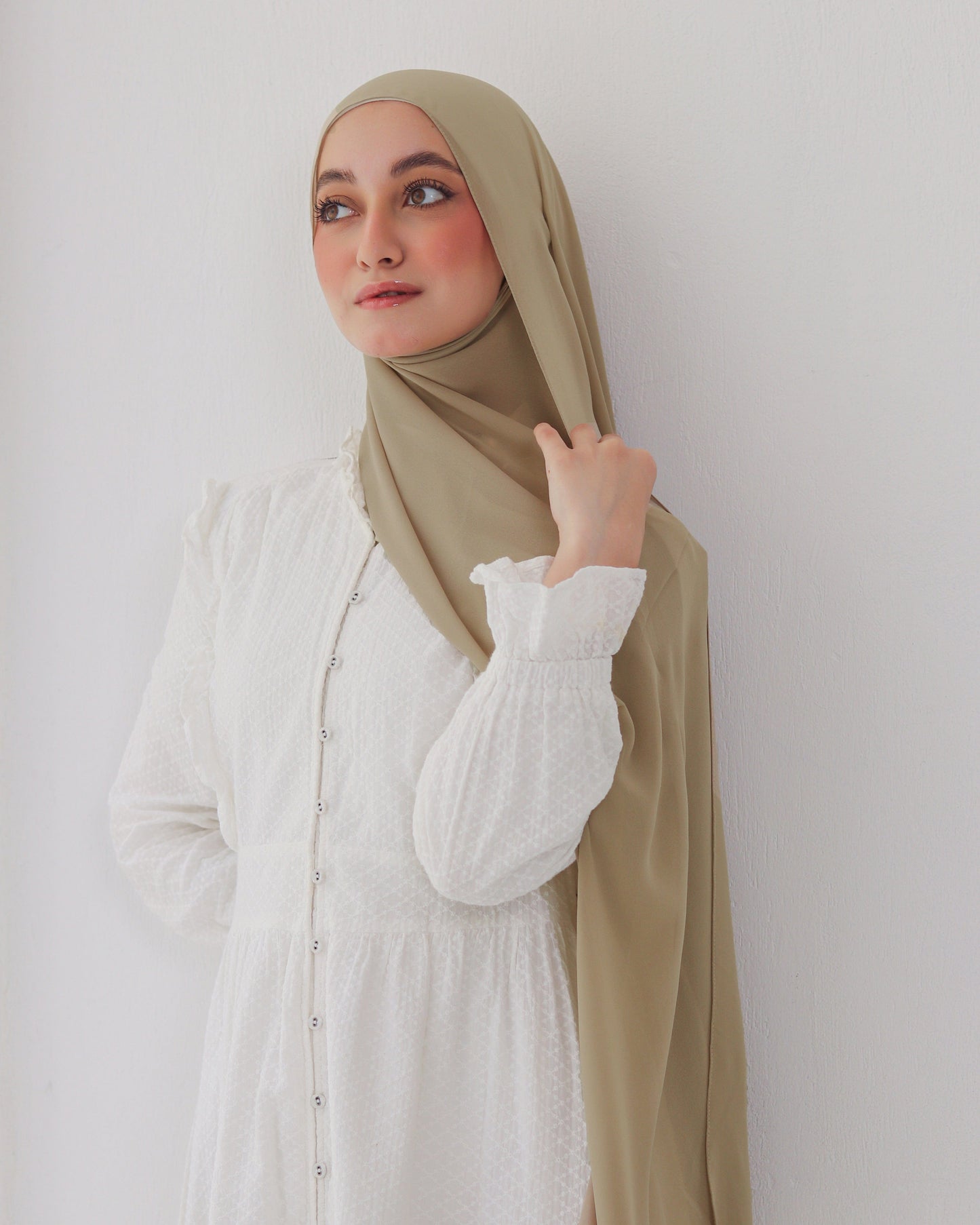 esh-esh 14 Premium Brown Hijab