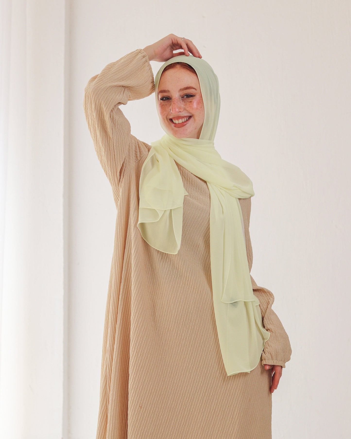 esh-esh 23 Premium Brown Hijab