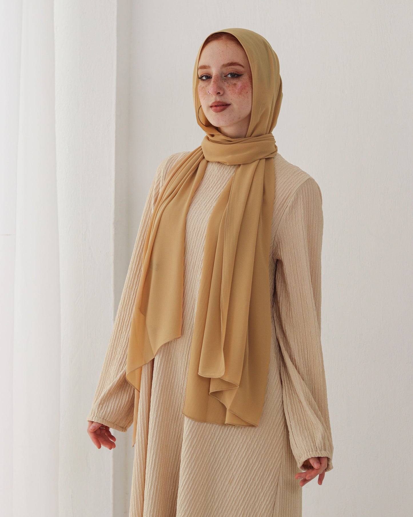 esh-esh 8 Premium Brown Hijab