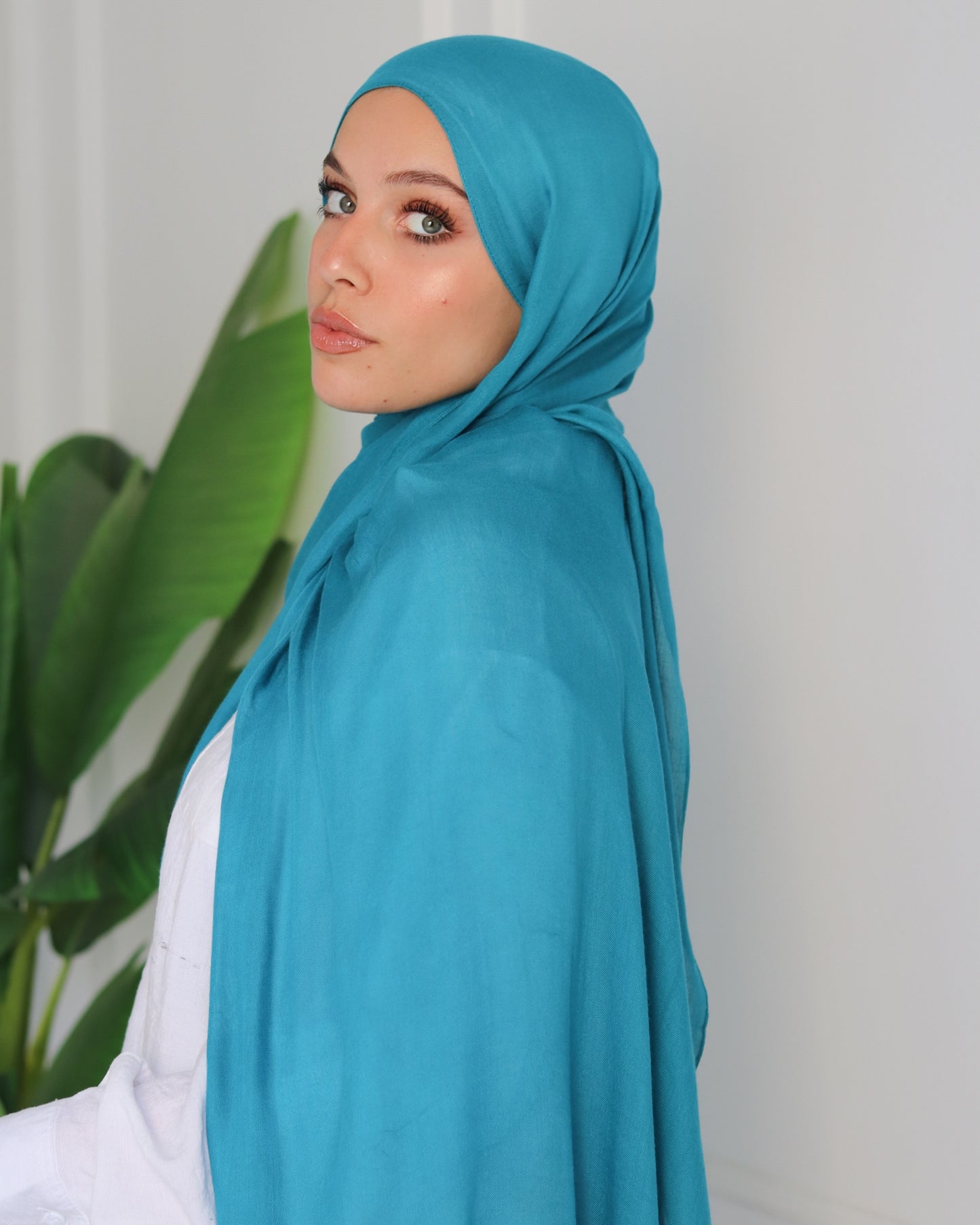 Modal Hijab - Aqua