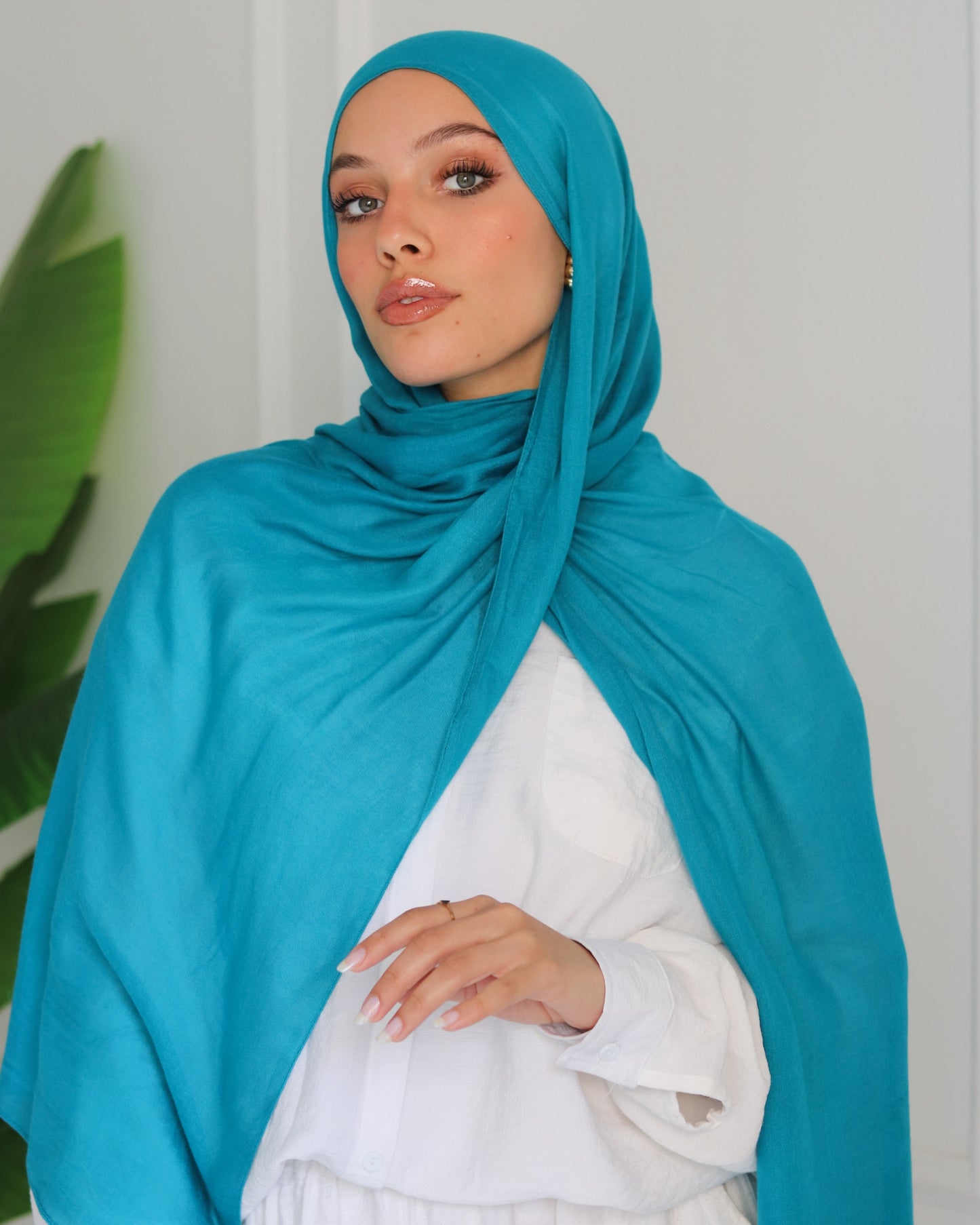 Modal Hijab - Aqua