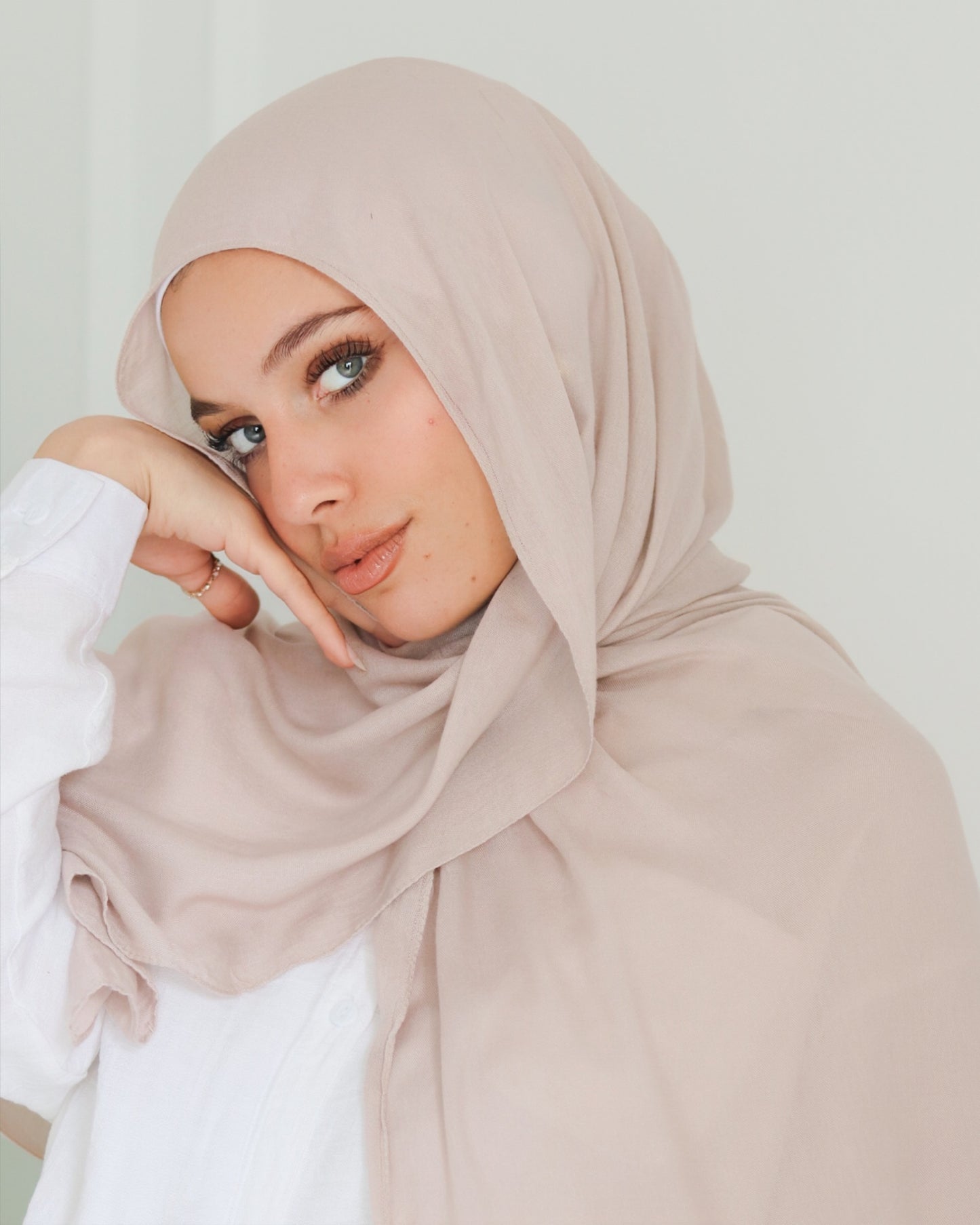 Modal Hijab - Nude