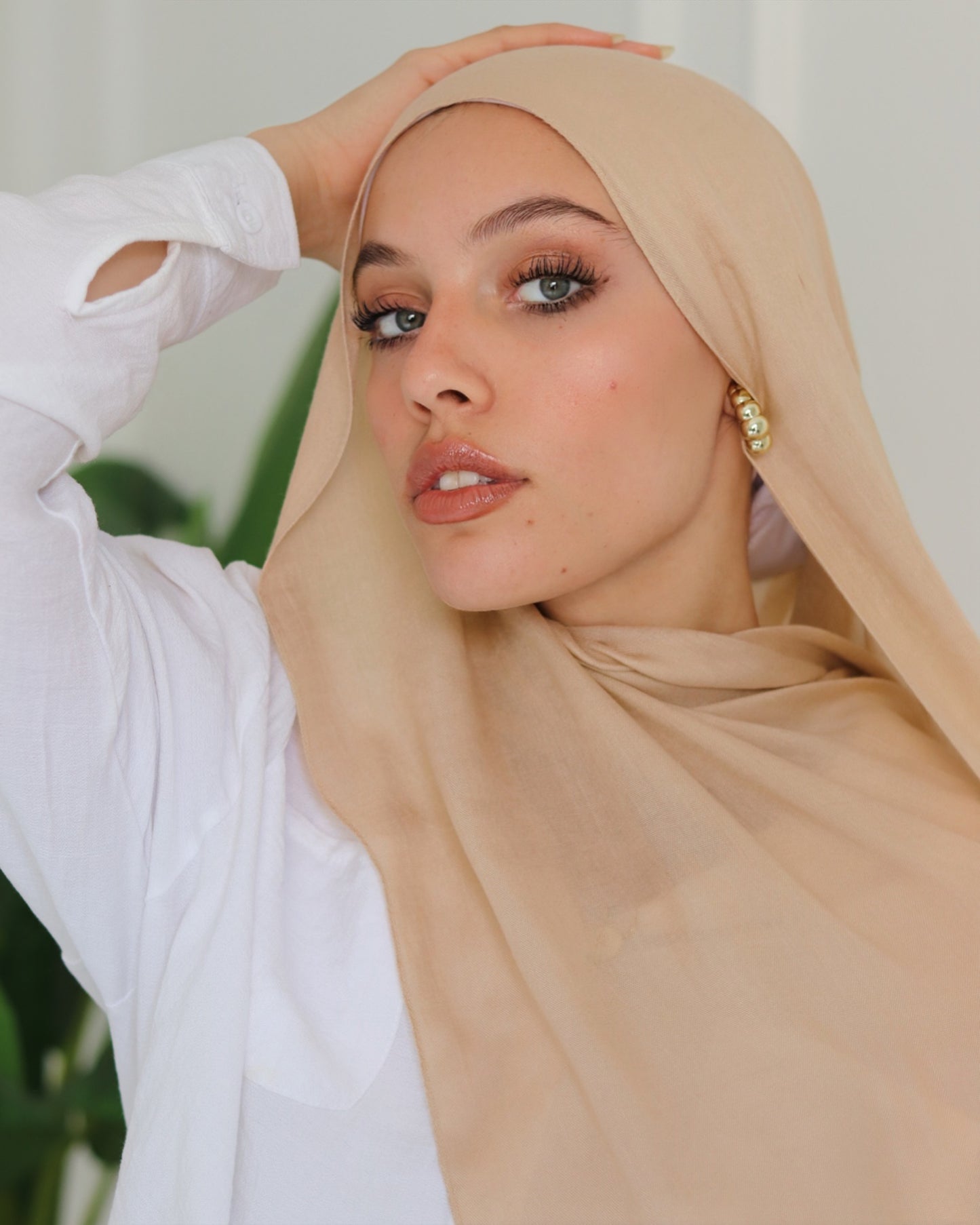 Modal Hijab - Sand Beige