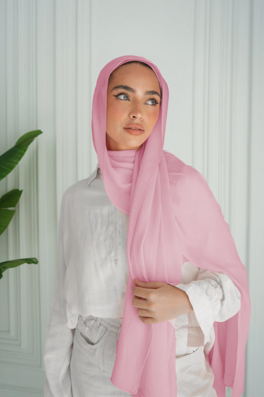 Modal Hijab - Light Pink