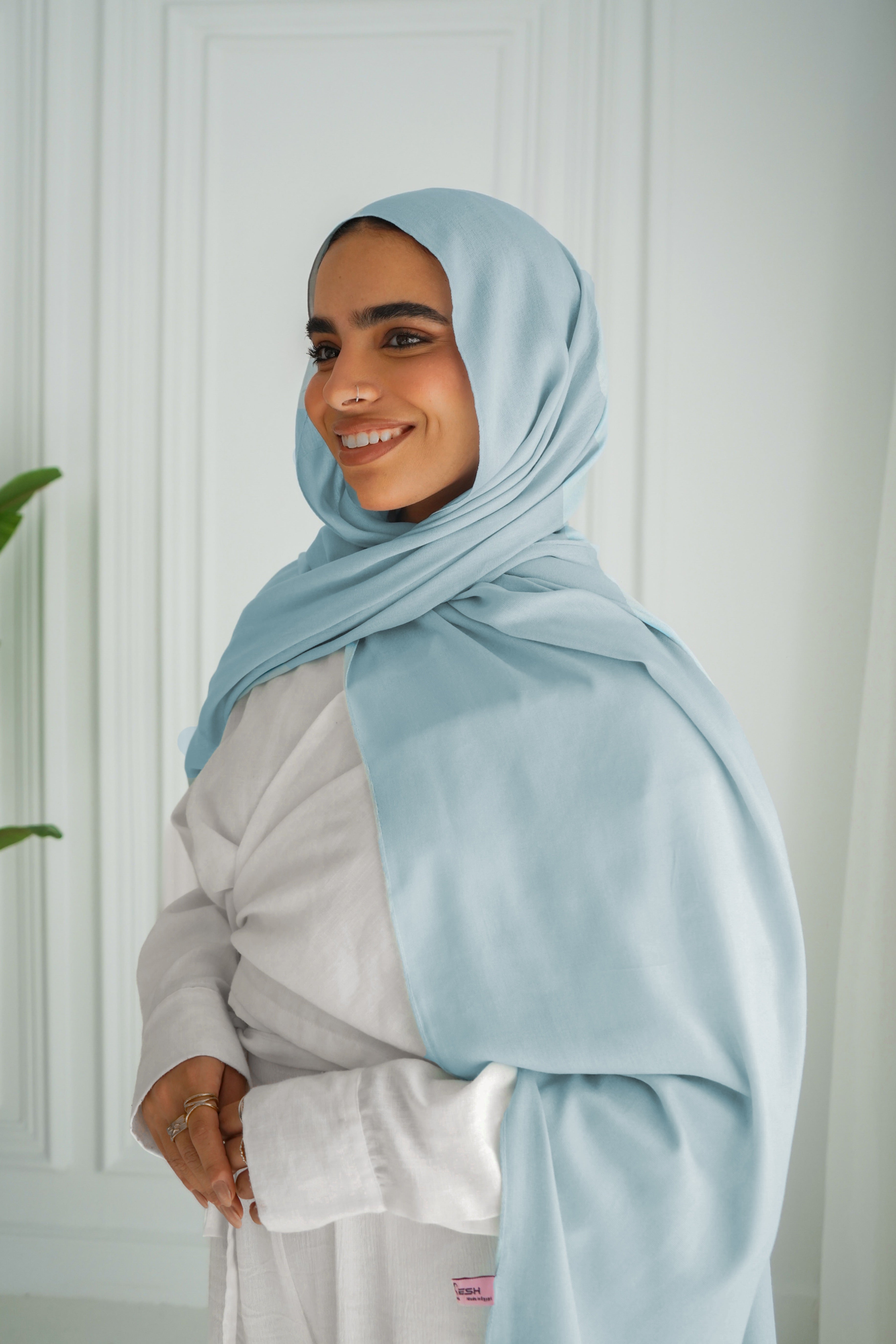 Modal Hijab - Baby Blue