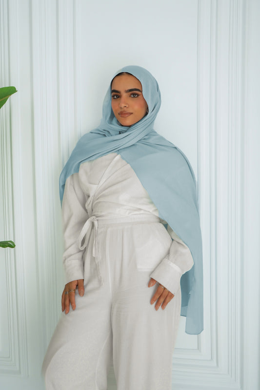 Modal Hijab - Baby Blue