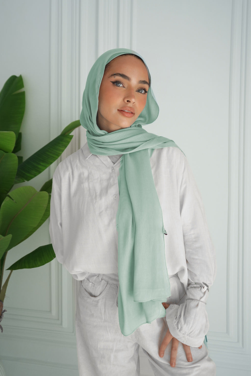 Modal Hijab - Sea Foam