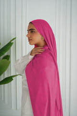Modal Hijab - Hot Pink