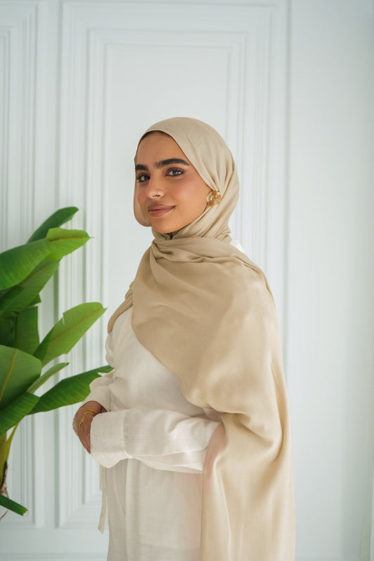 Modal Hijab - Latte