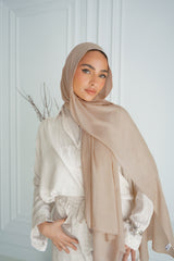 Modal Hijab - Out Beige