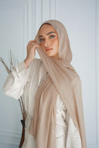 Modal Hijab - Out Beige