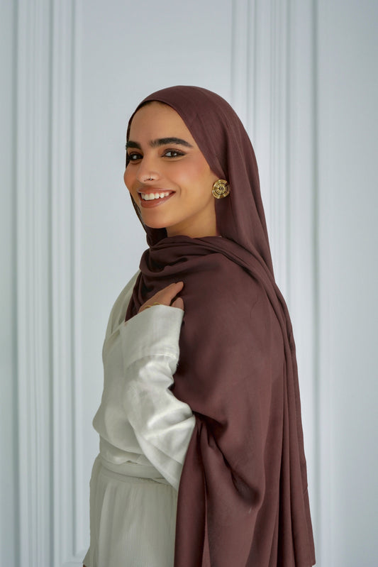 Modal Hijab - Chocolate