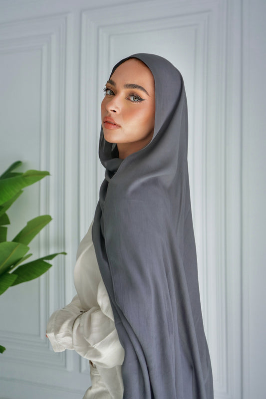 Modal Hijab - Dark Grey