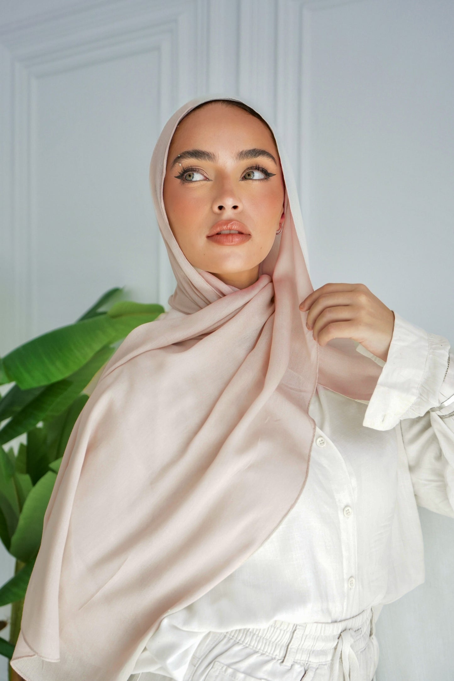 Modal Hijab - Beige