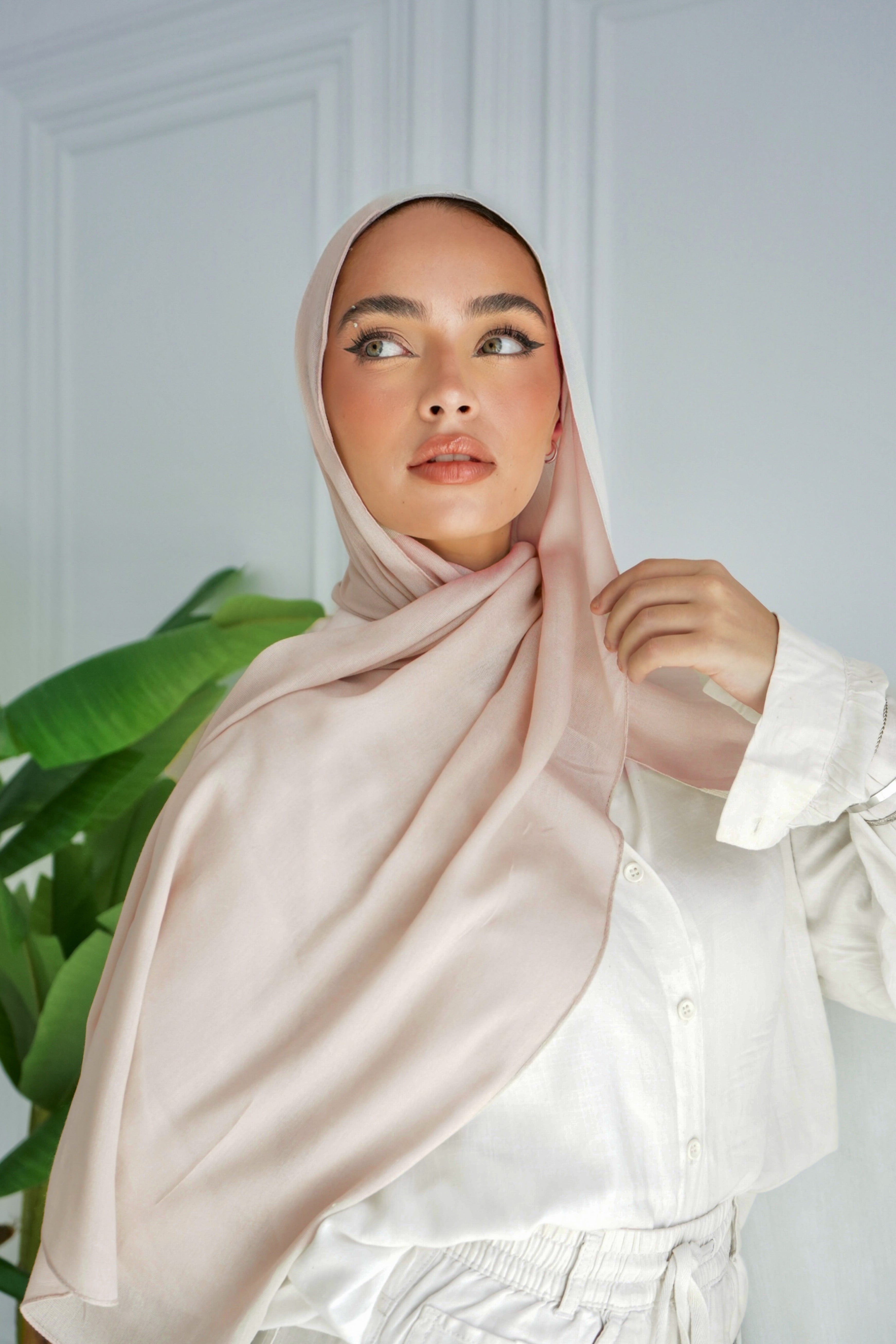 Modal Hijab - Beige