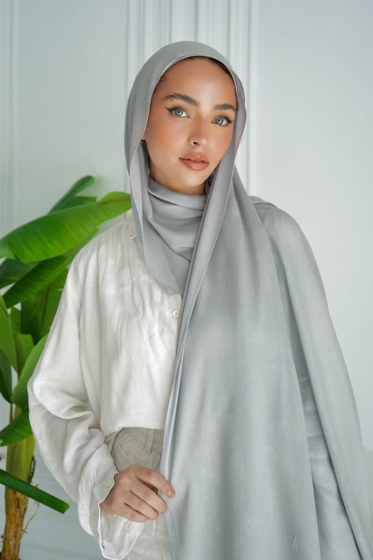Modal Hijab - Grey