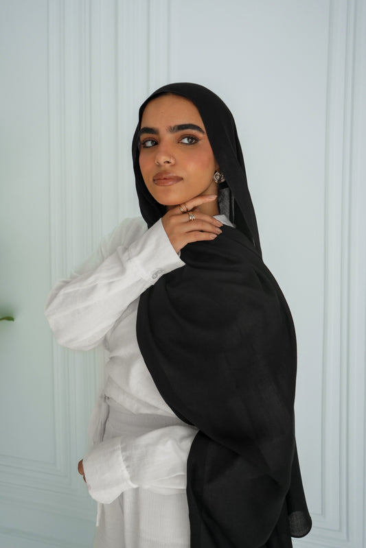 Modal Hijab - Black
