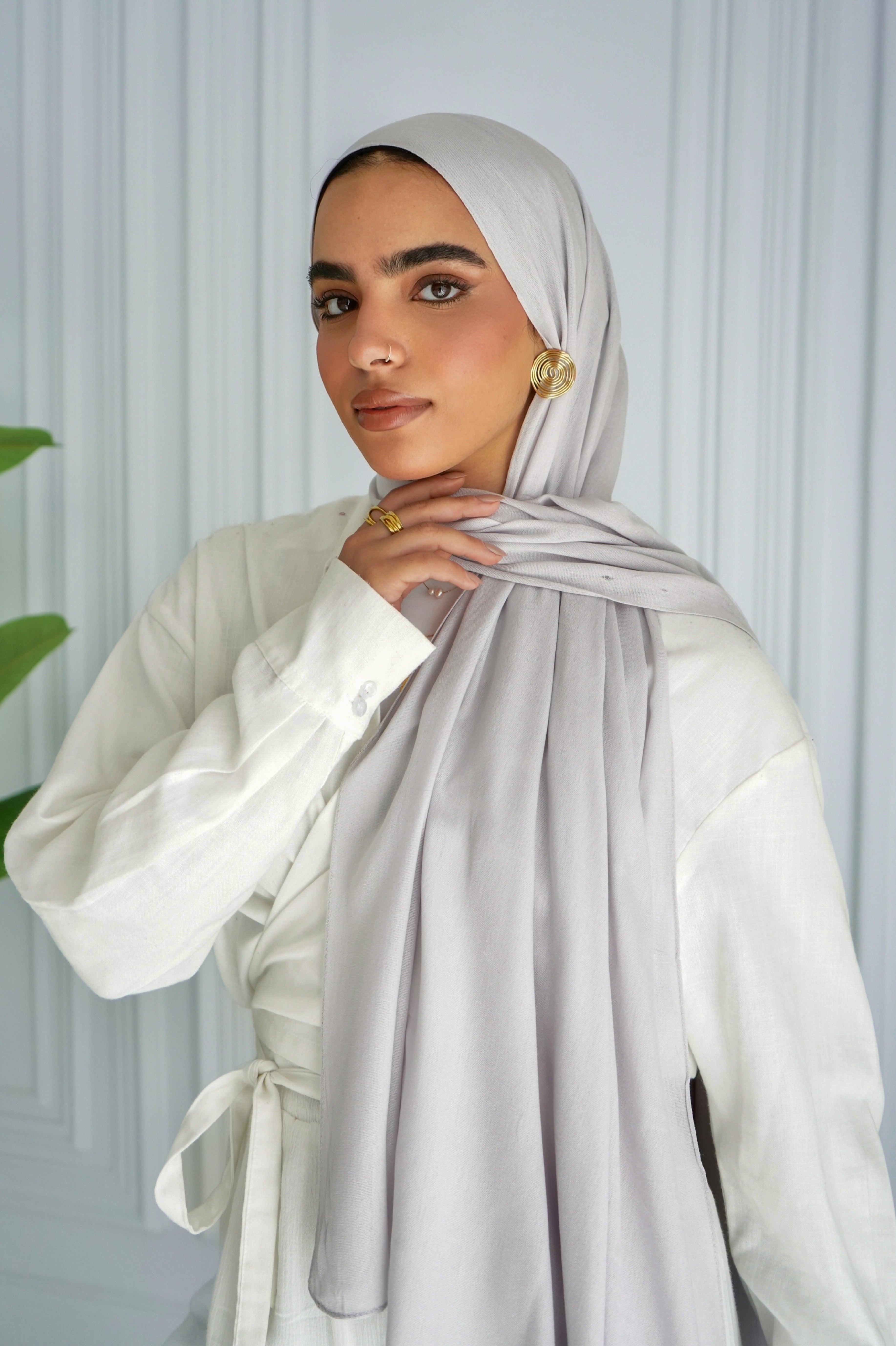 Modal Hijab - Silver