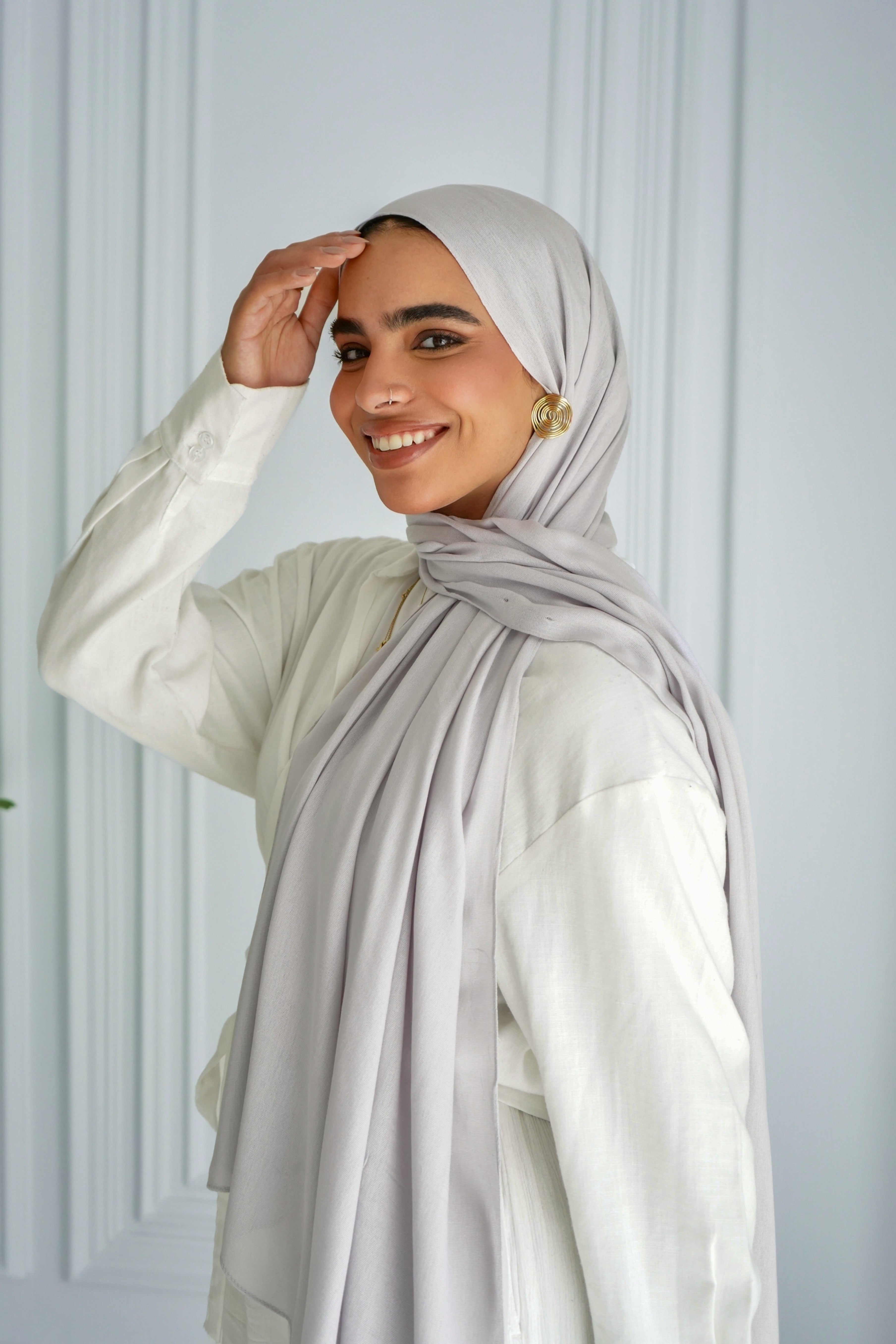 Modal Hijab - Silver