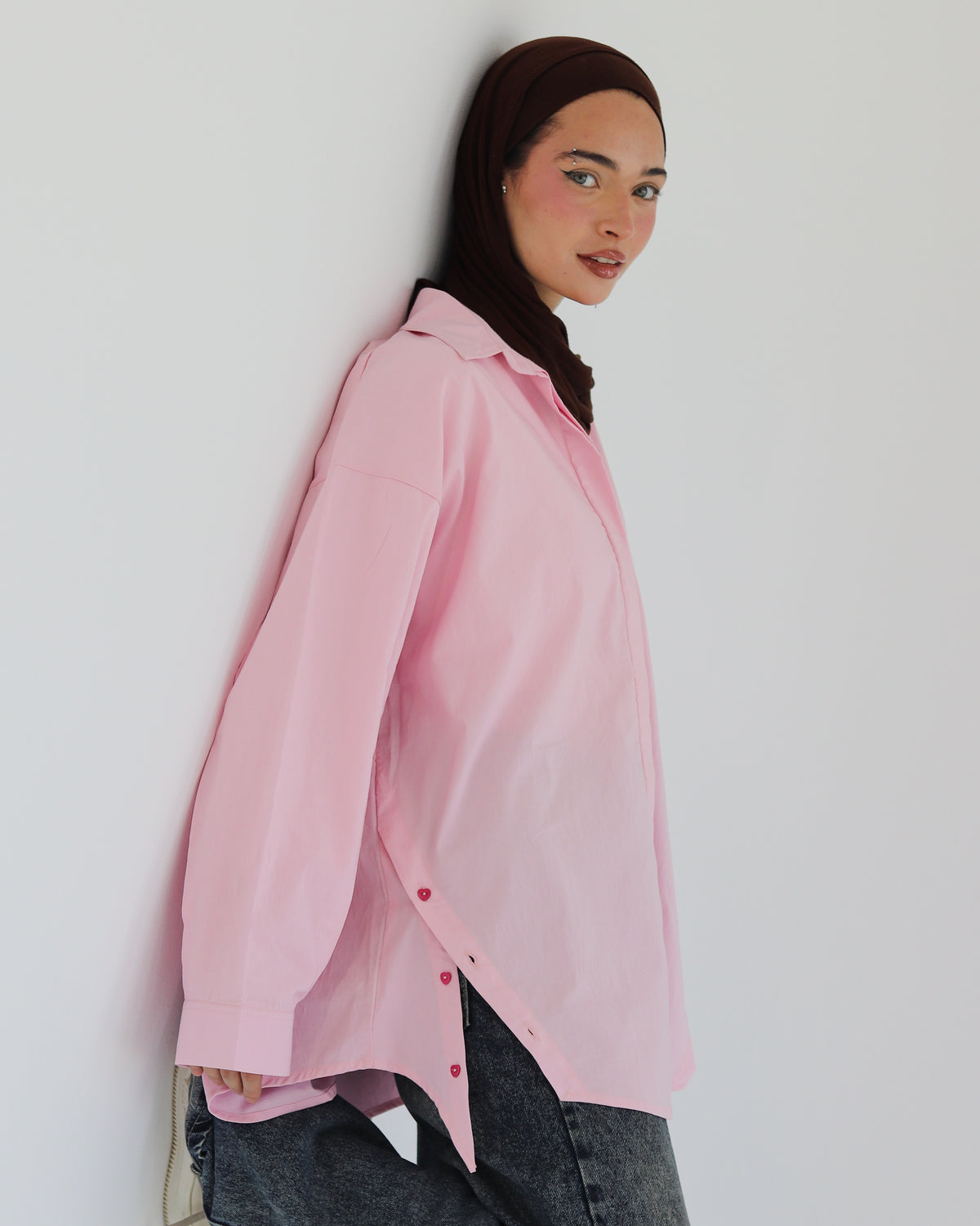Urban Poplin Shirt - Pink