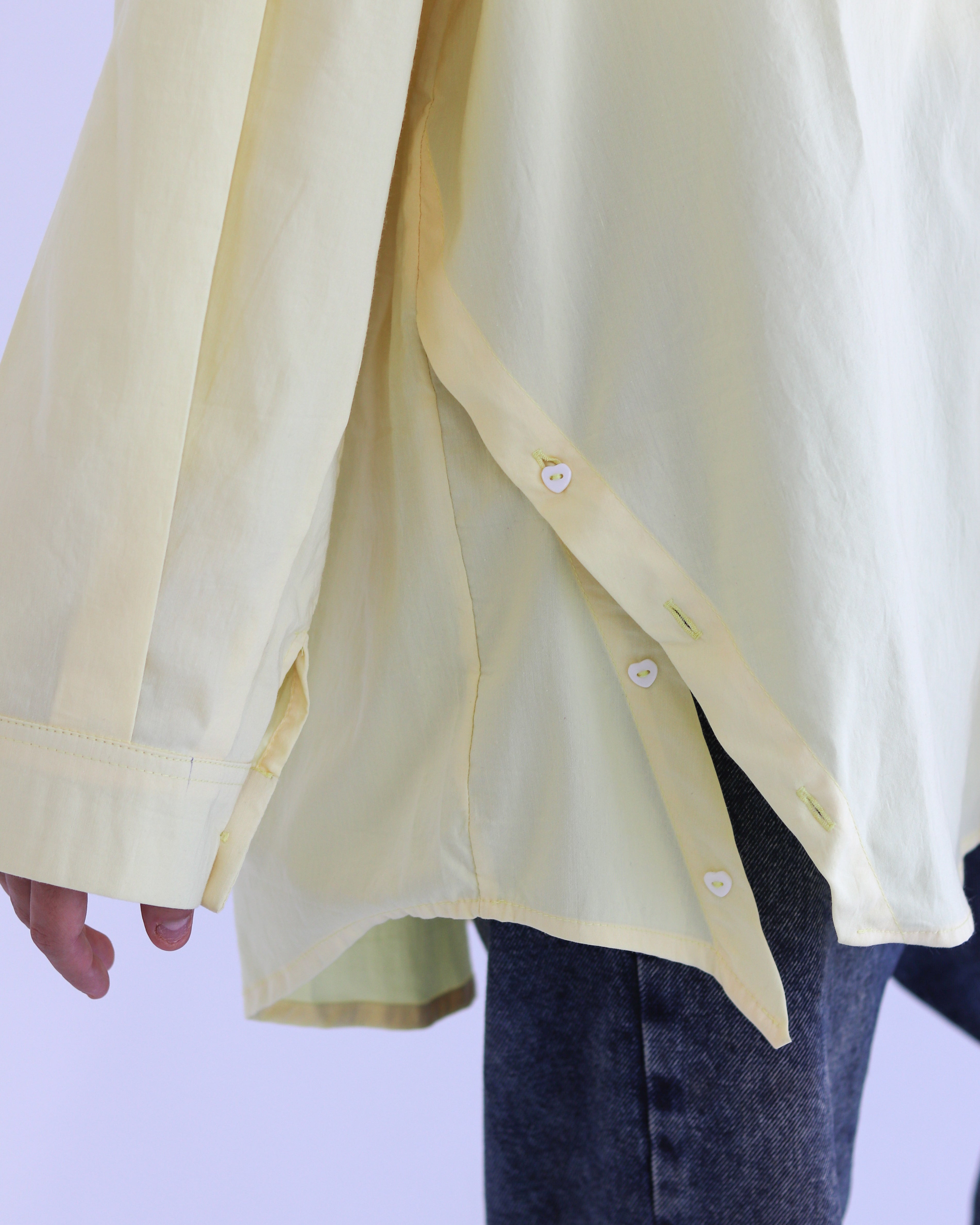 Urban Poplin Shirt - Yellow