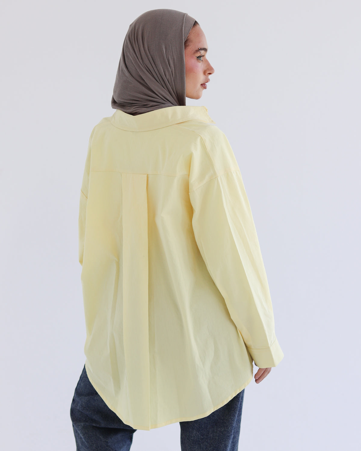 Urban Poplin Shirt - Yellow
