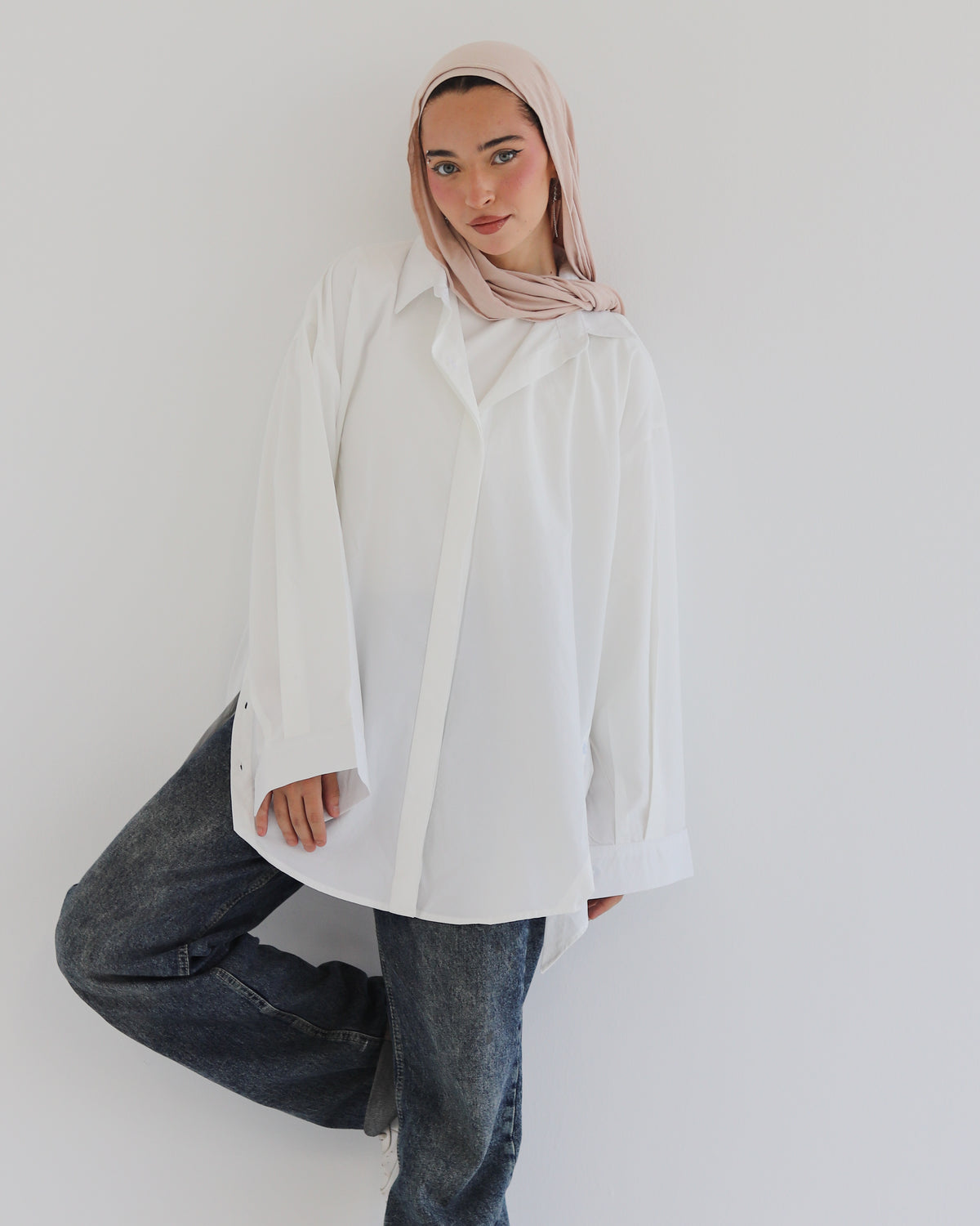 Urban Poplin Shirt - White