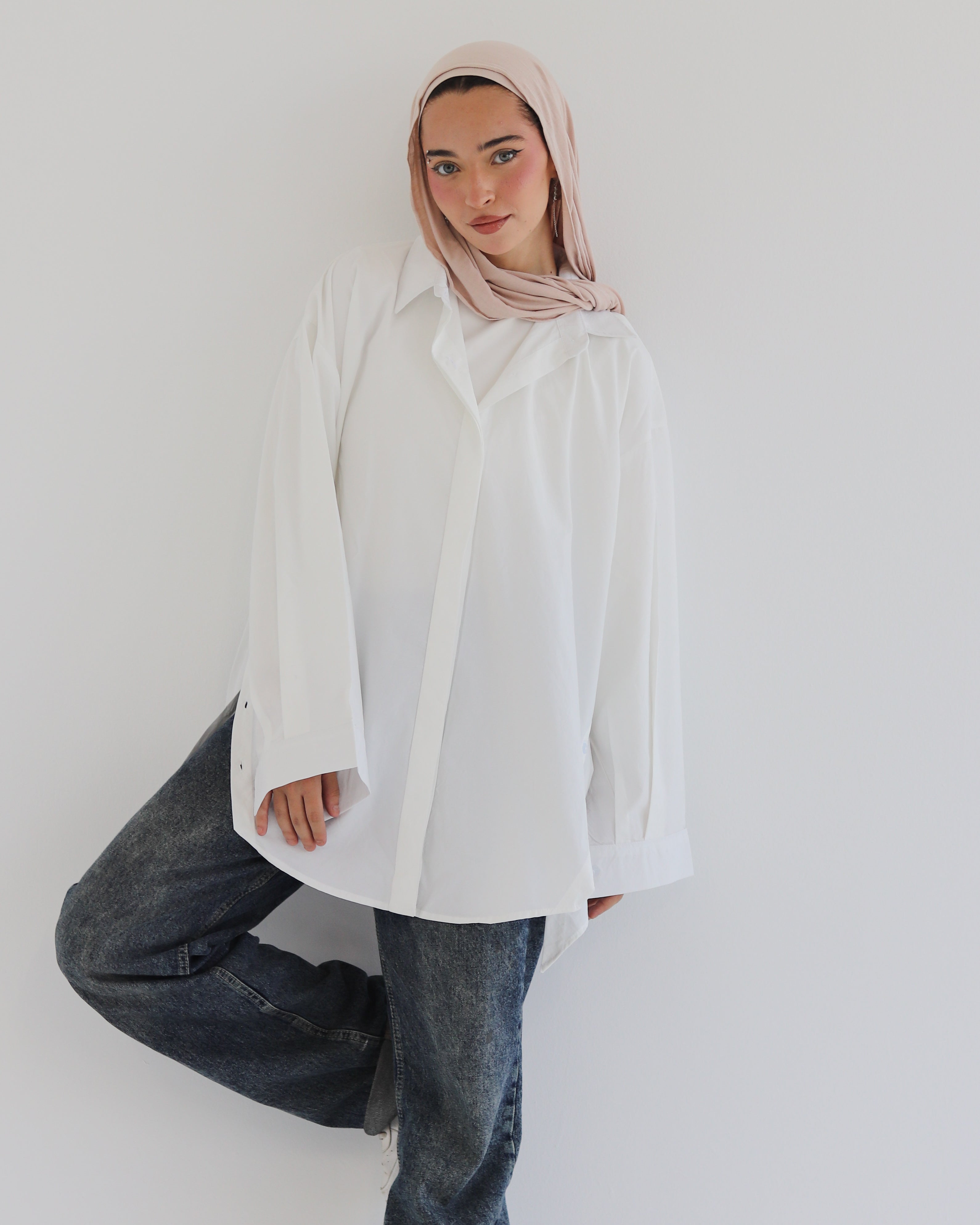 Urban Poplin Shirt - White