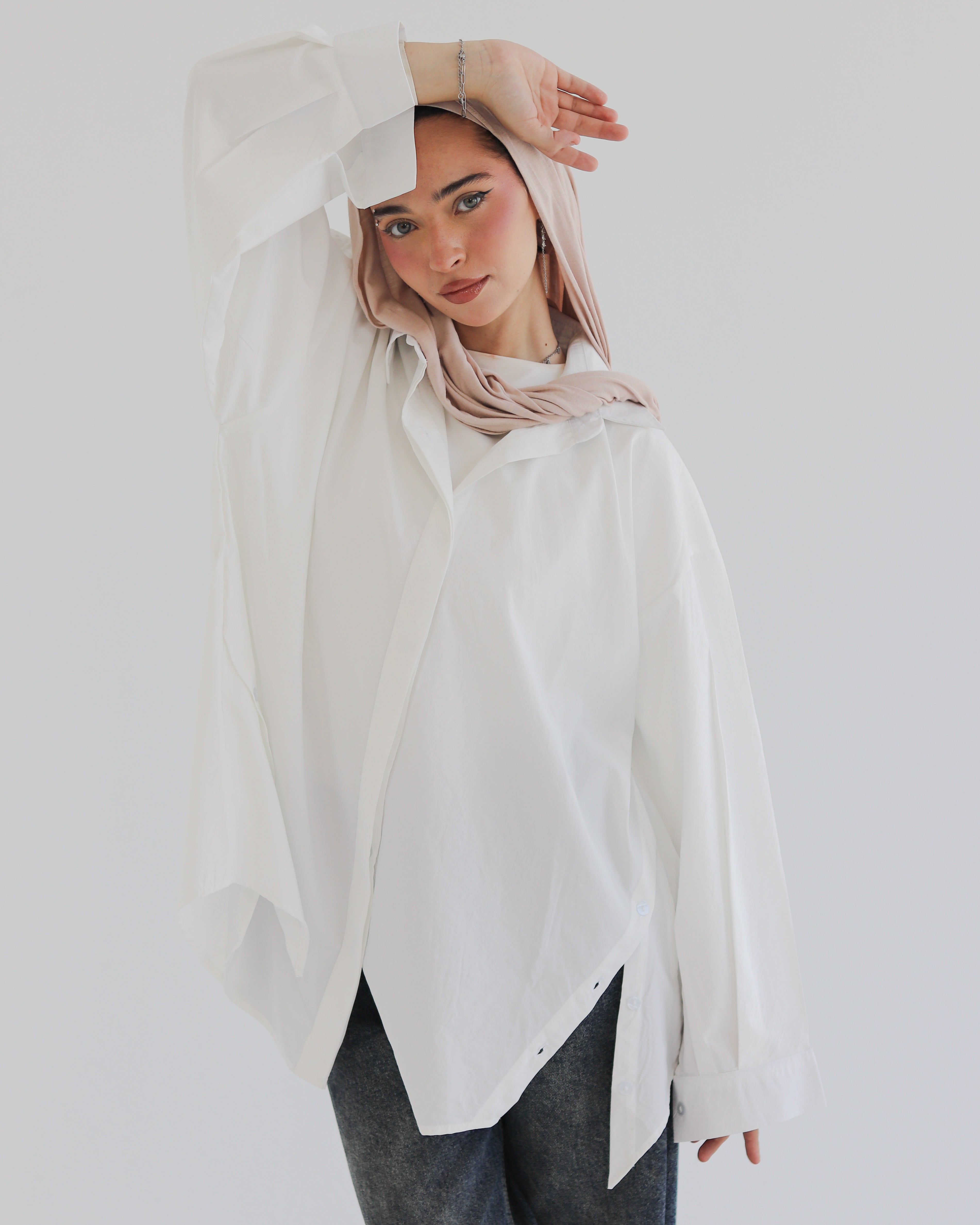 Urban Poplin Shirt - White