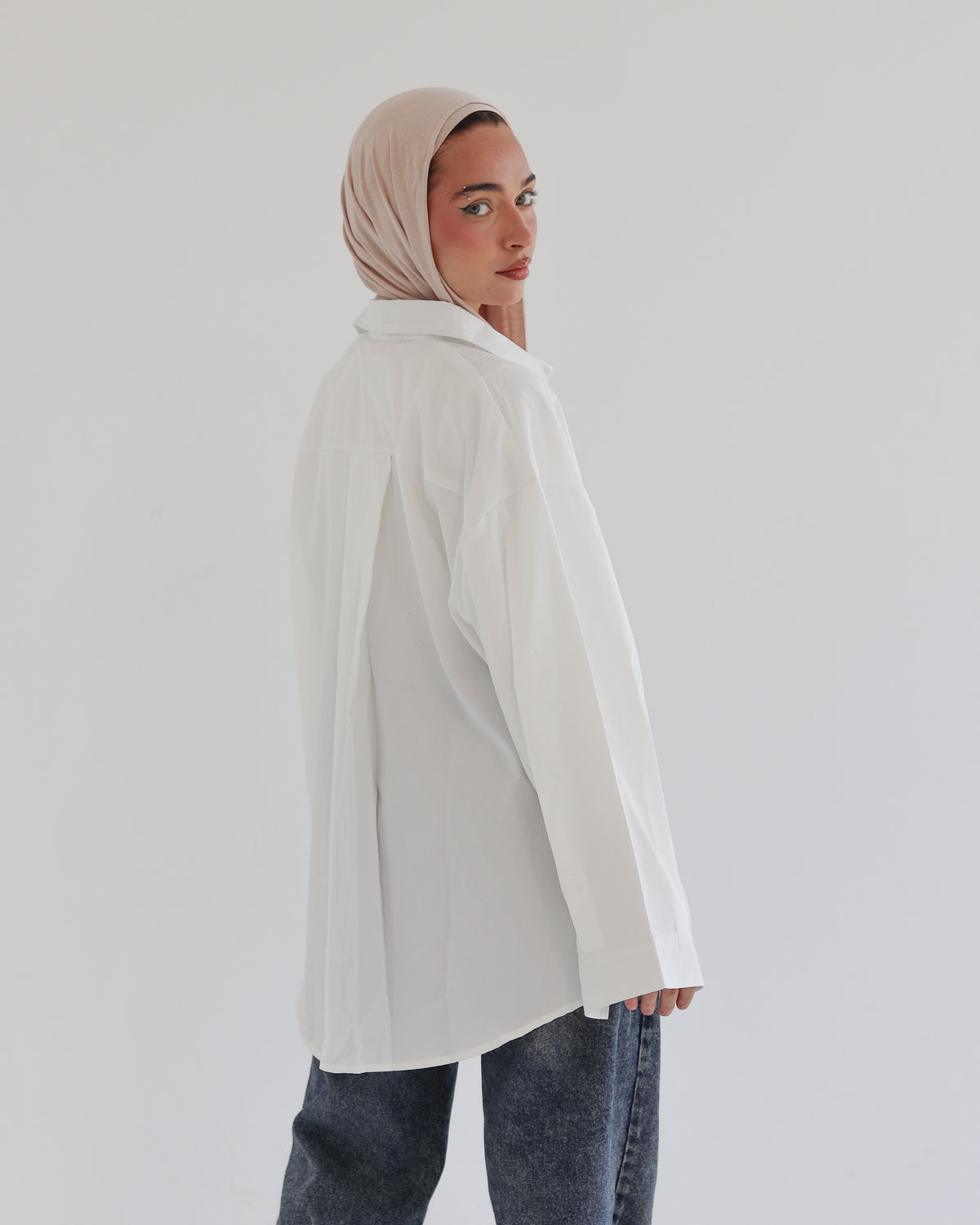 Urban Poplin Shirt - White
