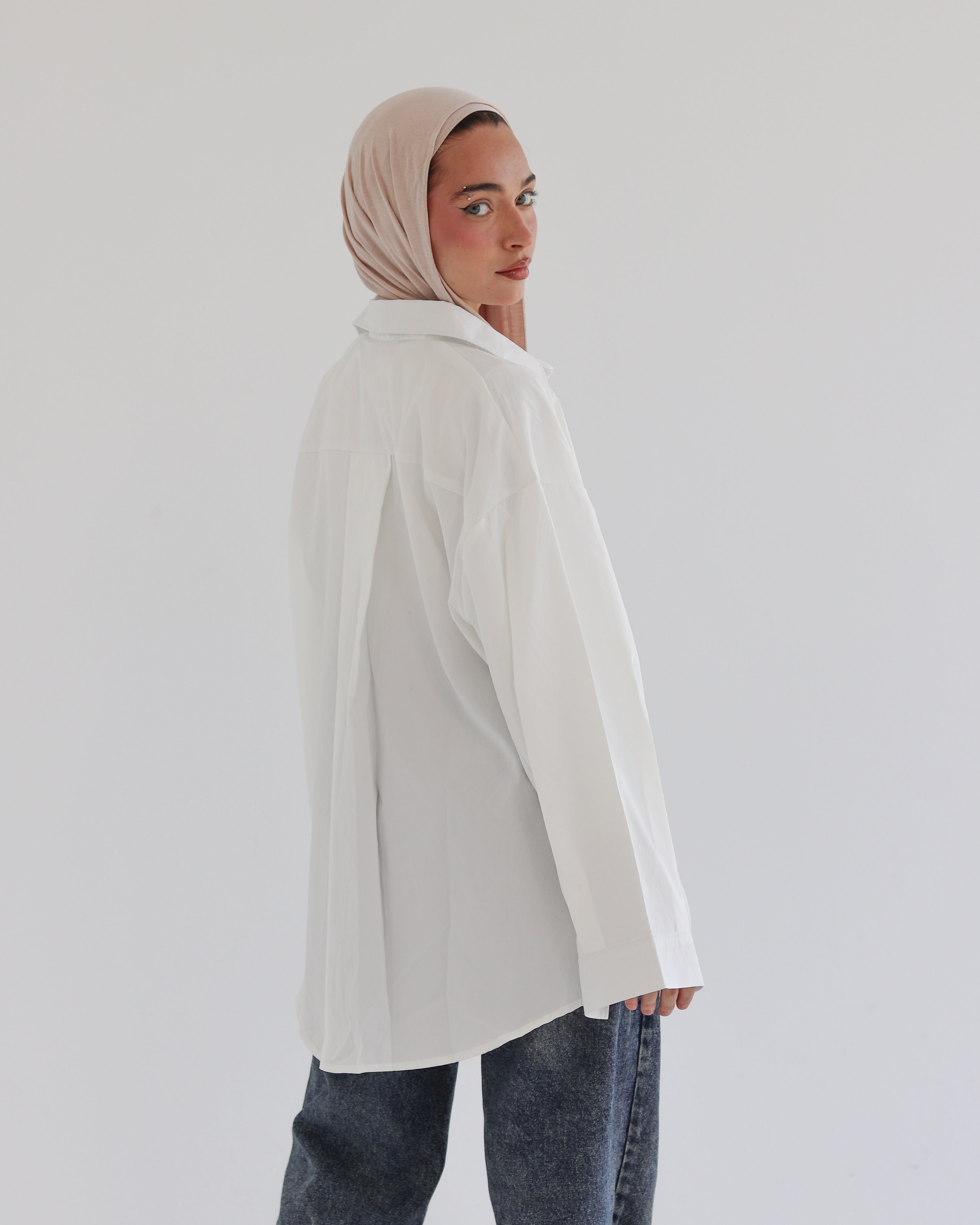 Urban Poplin Shirt - White
