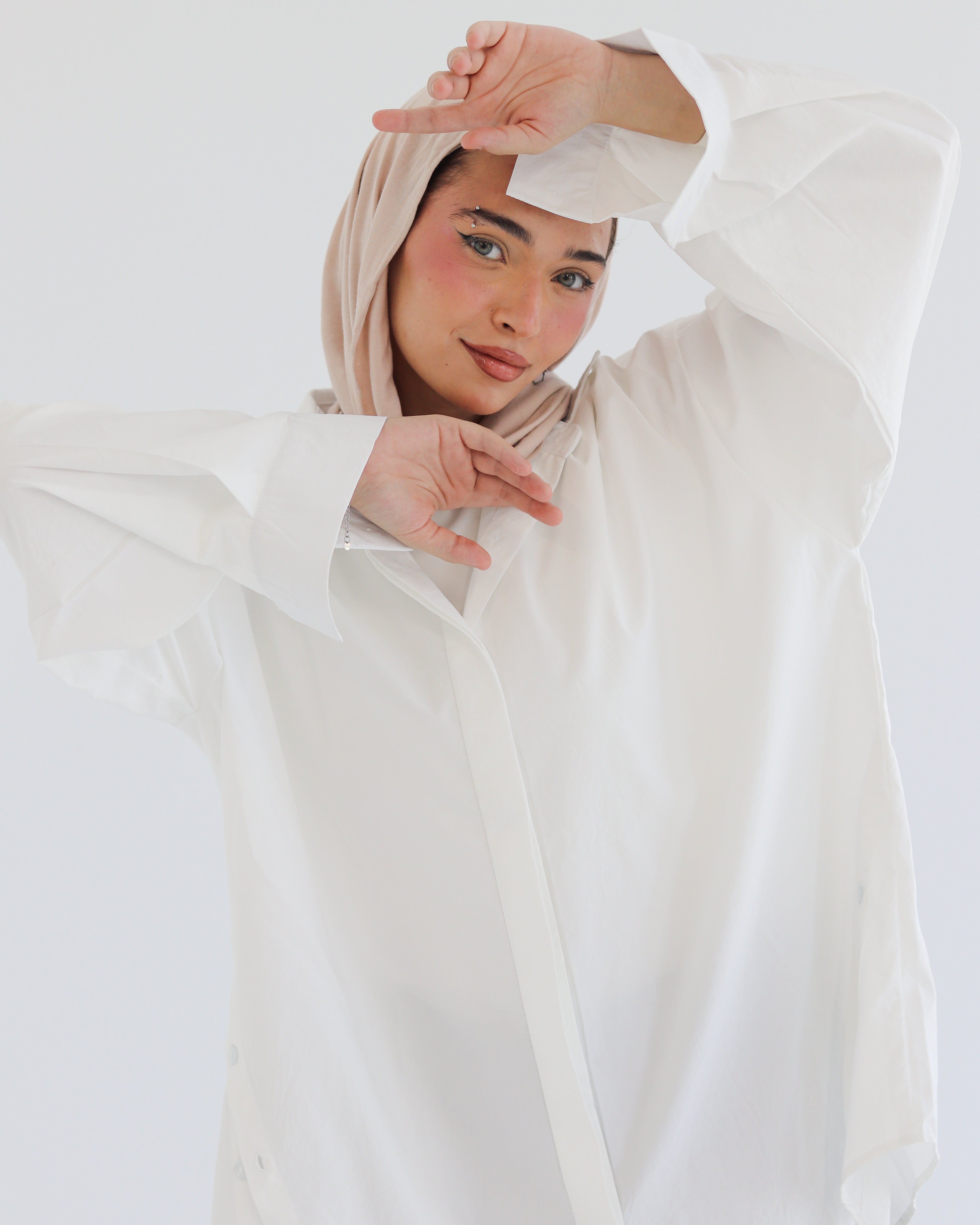 Urban Poplin Shirt - White