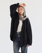 Urban Poplin Shirt - Black