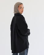 Urban Poplin Shirt - Black