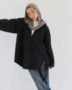 Urban Poplin Shirt - Black