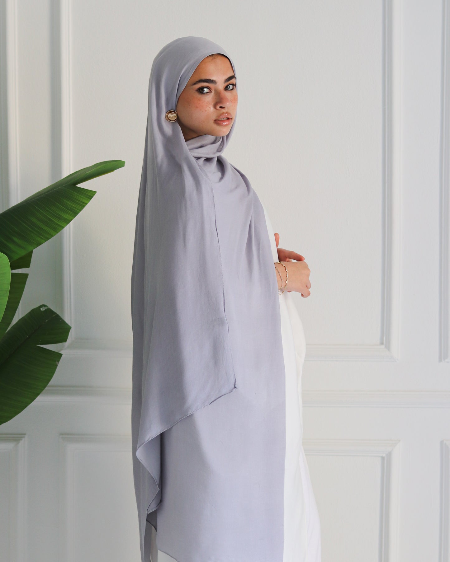 Modal Hijab - Grey