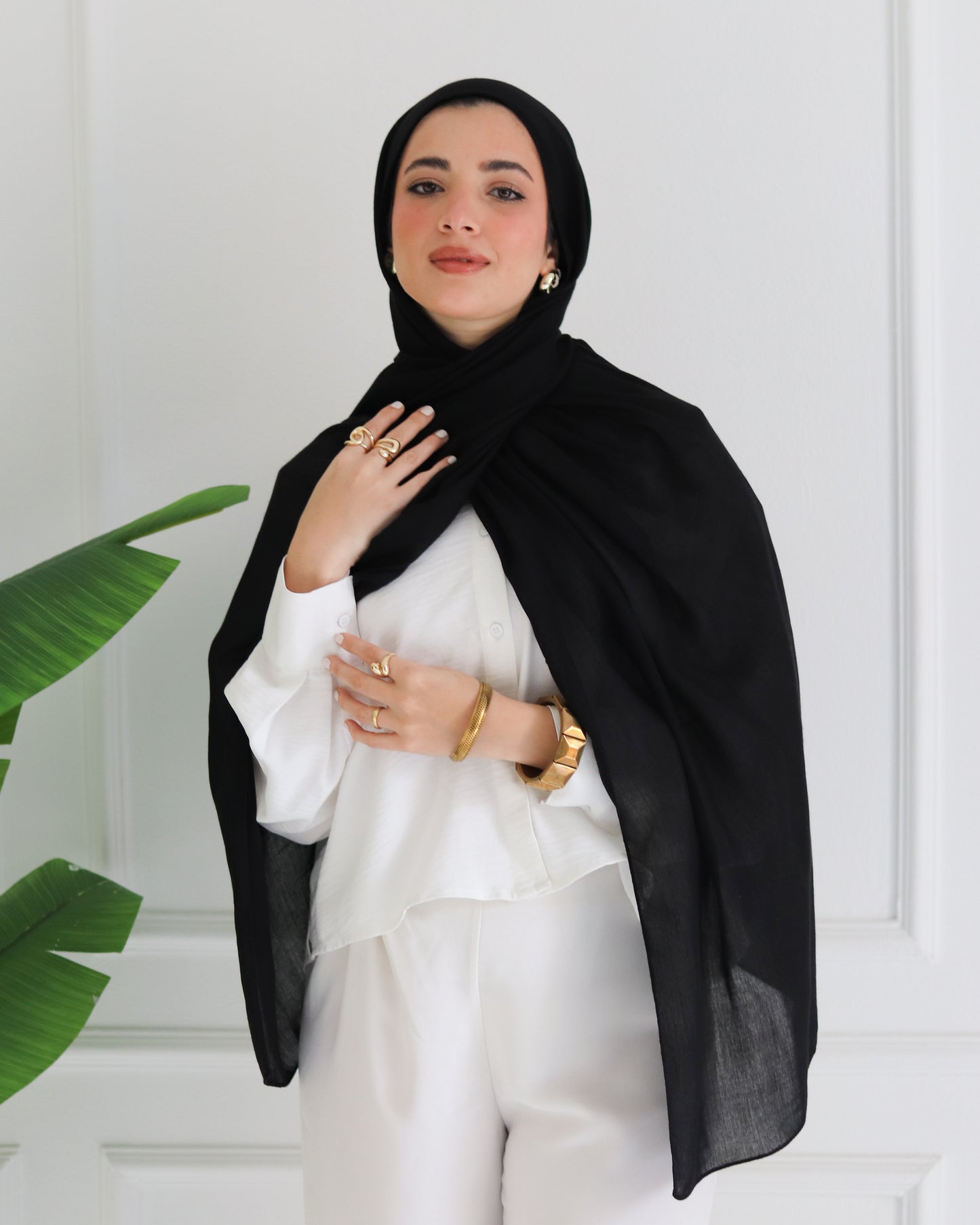 Modal Hijab - Black