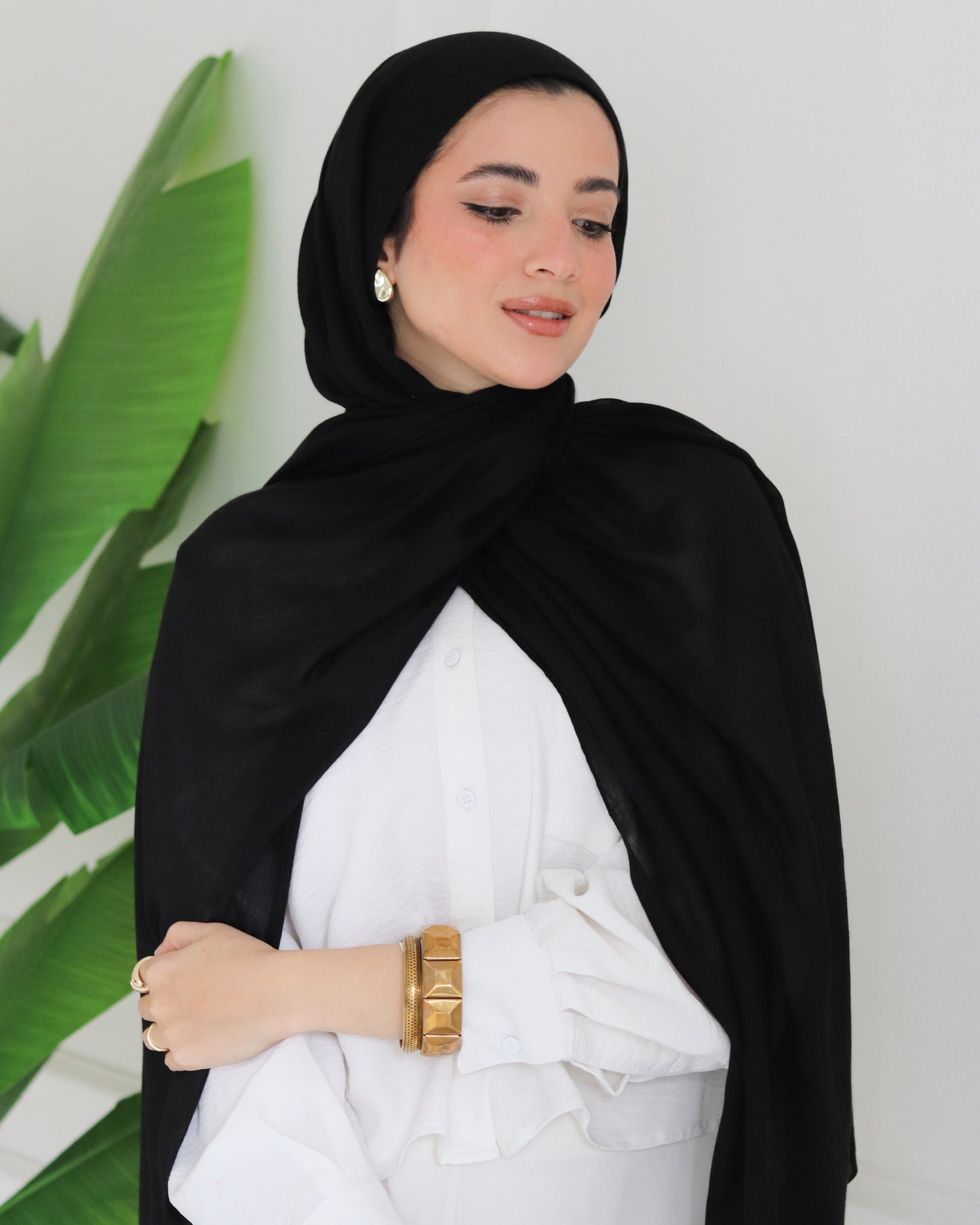 Modal Hijab - Black