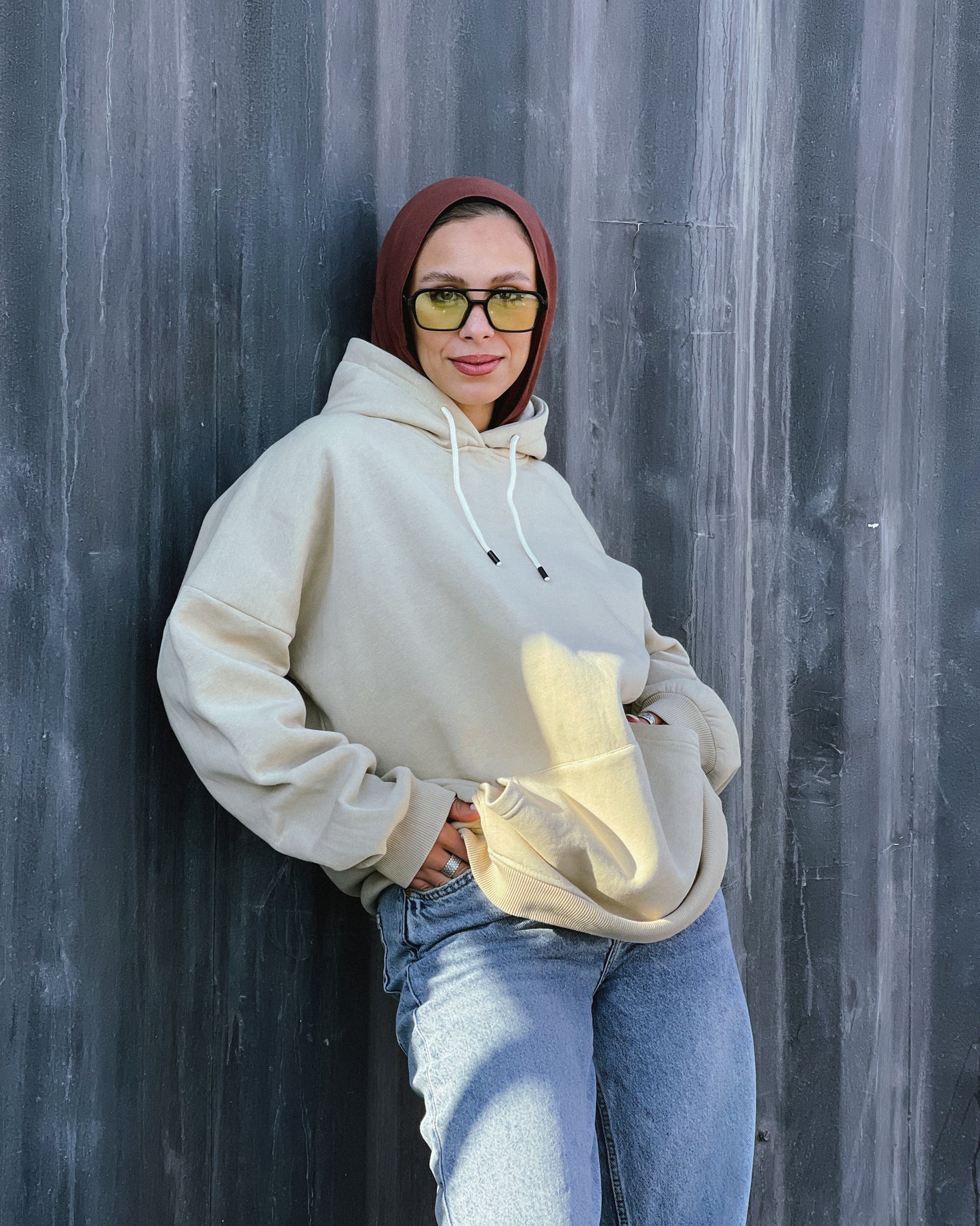 Smoky Hoodie - Beige