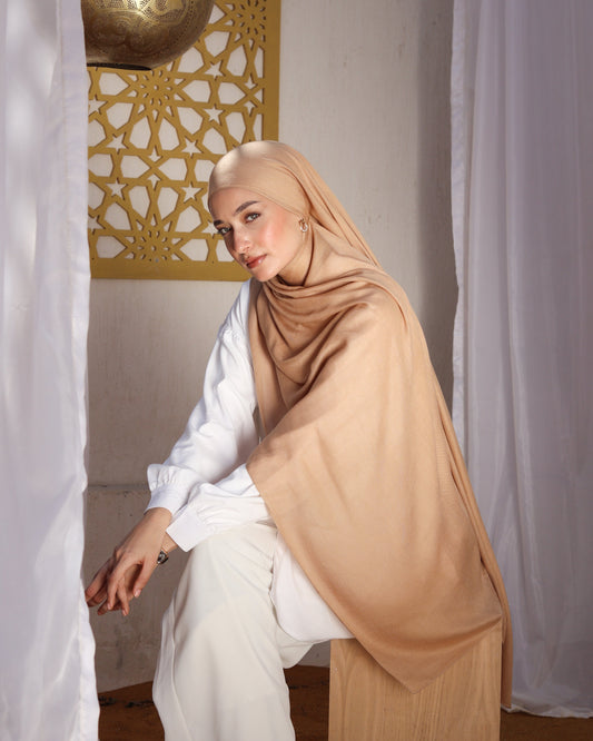 esh-esh Modal Hijab - camel