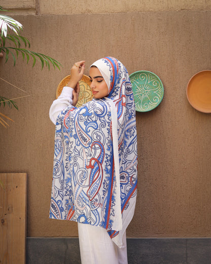 esh-esh Paisley Hijab