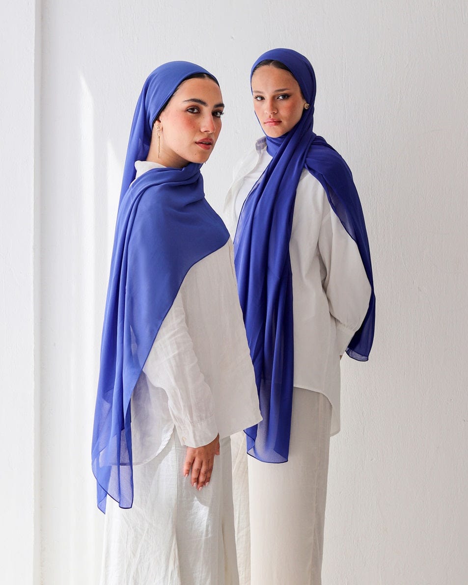 esh-esh Premium Blue Hijab